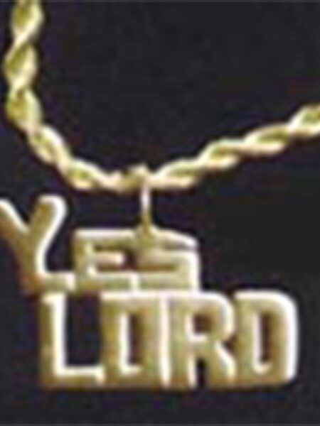 YES LORD Original Gold 14k Pendant